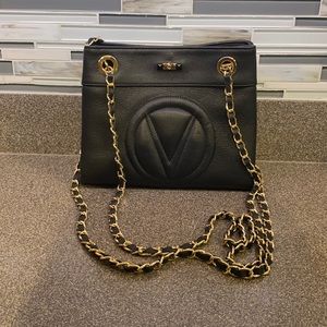 Valentino by Mario Valentino leather Rita handbag. Brand New Never Worn